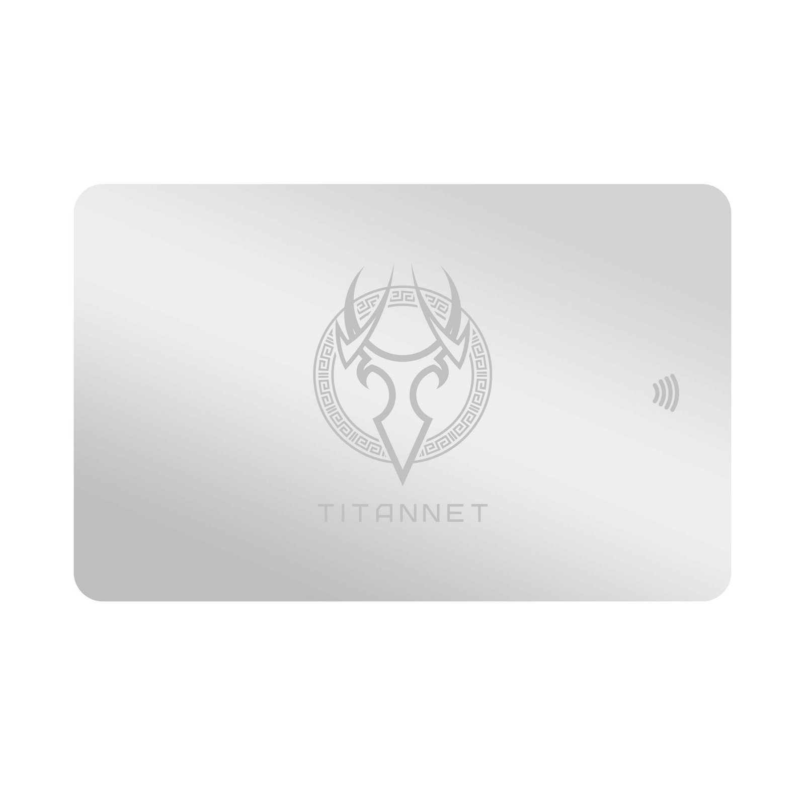 Silver Metal Digital Card - Titannet